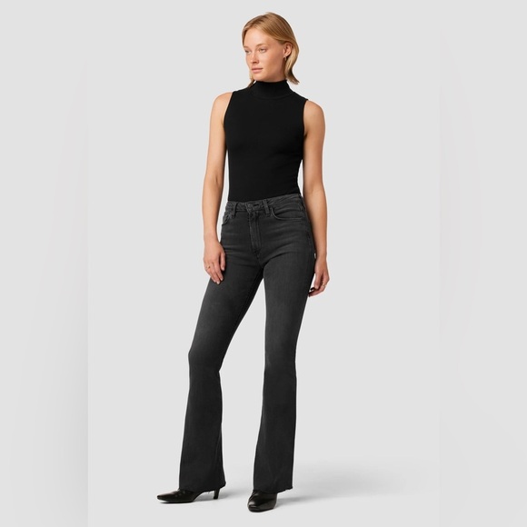 Hudson Black Holly High-Rise Flare Jeans |Size 30| - Picture 8 of 15